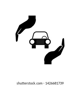 Take care of the car sign. Keep vehicles sign