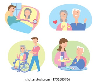 take care the older parents