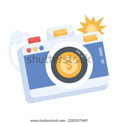 Take a glimpse of flashy flat sticker of camera price