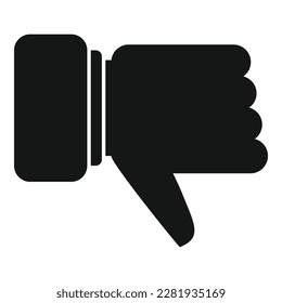Take hand gesture icon simple vector. Sign pose. Up point
