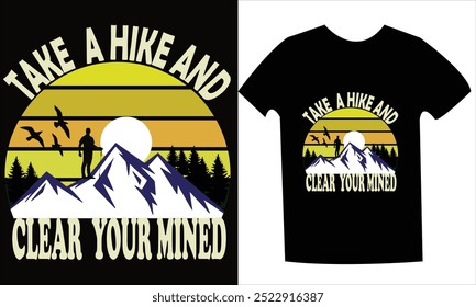 Take A Hike  t shirt design , Hiking t shirt design 