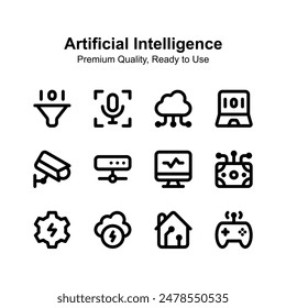 Echa un vistazo a increíbles iconos de inteligencia artificial