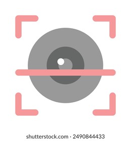 Echa un vistazo al increíble diseño de iconos de escaneo ocular