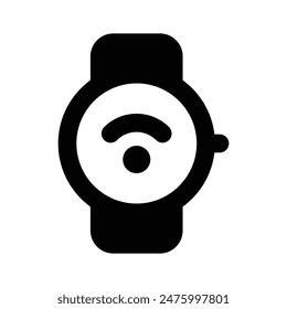 Take a look at creative icon of smartwatch, easy to use and download