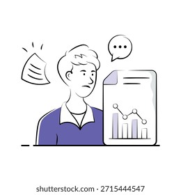 Echa un vistazo a esta increíble ilustración dibujada a mano del fracaso empresarial