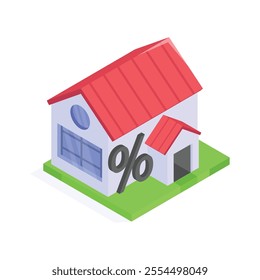 Take a look at this amazing icon of house loan