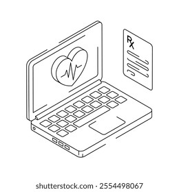 Take a look at this amazing icon of health monitoring