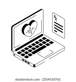 Take a look at this amazing icon of health monitoring