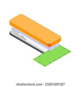Take a look at this amazing icon of stapler in modern style