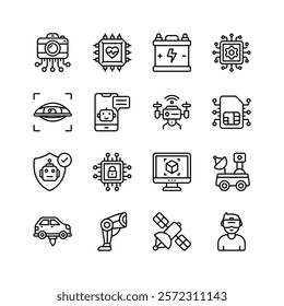 Take a look at this amazing icons set of artificial intelligence