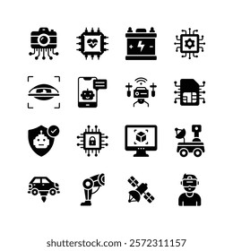 Take a look at this amazing icons set of artificial intelligence