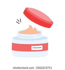 Take a look at this beautiful icon of beauty cream
