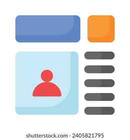 Take a look at this beautifully designed website wireframes, wireframing, layout, template icon