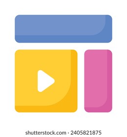 Take a look at this beautifully designed website wireframes, wireframing, layout, template icon