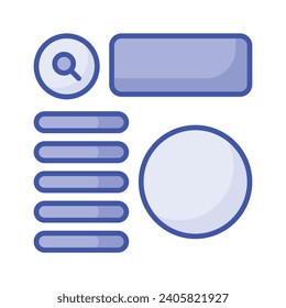 Take a look at this beautifully designed website wireframes, wireframing, layout, template icon