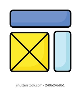 Take a look at this beautifully designed website wireframes, wireframing, layout, template icon