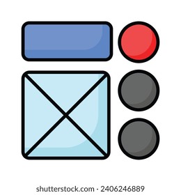 Take a look at this beautifully designed website wireframes, wireframing, layout, template icon