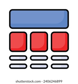 Take a look at this beautifully designed website wireframes, wireframing, layout, template icon