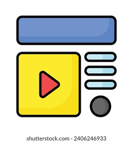 Take a look at this beautifully designed website wireframes, wireframing, layout, template icon
