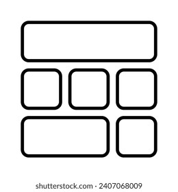 Eche un vistazo a este hermoso sitio web wireframes, wireframing, diseño, icono de plantilla