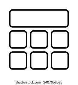 Take a look at this beautifully designed website wireframes, wireframing, layout, template icon