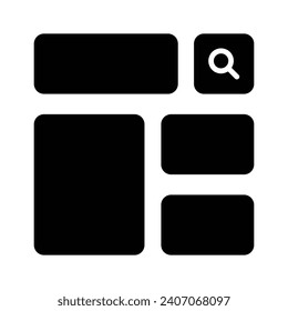 Take a look at this beautifully designed website wireframes, wireframing, layout, template icon