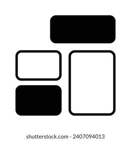 Eche un vistazo a este hermoso sitio web wireframes, wireframing, diseño, icono de plantilla
