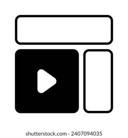 Eche un vistazo a este hermoso sitio web wireframes, wireframing, diseño, icono de plantilla