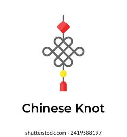 Echa un vistazo a este creativo y asombroso icono del nudo chino