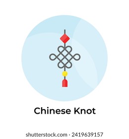 Take a look at this creative and amazing Chinese knot icon