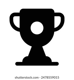 Take a look at this creative icon of sports trophy, easy to use vector