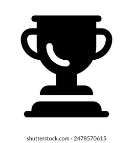 Take a look at this creative icon of sports trophy, easy to use vector