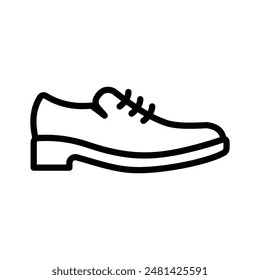 Take a look at this creative icon of shoes in modern style