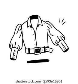 Take a look at this creative icon of short jacket
