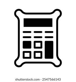 Echa un vistazo a este icono de calculadora creativamente diseñado