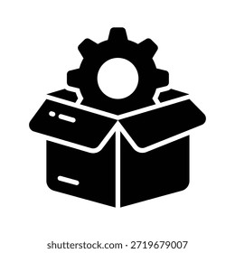 Eche un vistazo a este icono de diseño único de desarrollo de productos