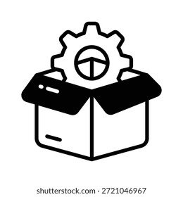 Eche un vistazo a este icono de diseño único de desarrollo de productos