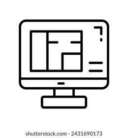 Eche un vistazo a este icono visualmente perfecto de plano de la casa, diseño arquitectónico de edificios residenciales