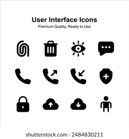 Take a look at this visually perfect pack of user interface icons