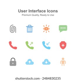Take a look at this visually perfect pack of user interface icons