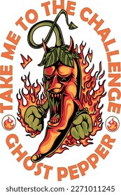 take me to the challenge (GHOST PEPPER)