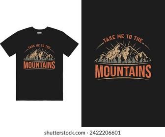 Take me to the mountains design