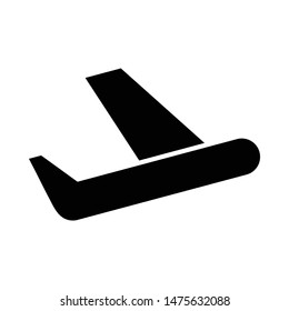 take off aeroplane aircraft icon or logo illustration for website. Perfect use for web, pattern, design, etc.