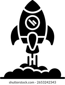 Despegue el Nuevo Vector de diseño de iconos creativos