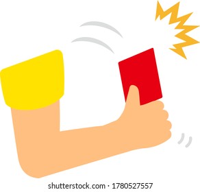 Take out the red card.