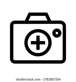 take photo icon or logo isolated sign symbol vector illustration - high quality black style vector icons
