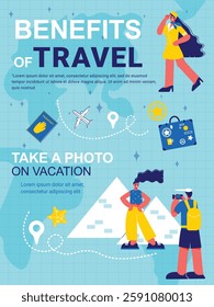 Take a Photo on Vacation: Capture memories of the adventure to cherish forever.