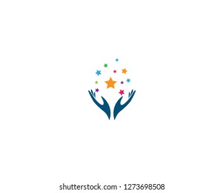 Take a star icon illustration