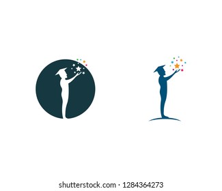 Take a star icon illustration