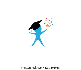Take a star icon illustration